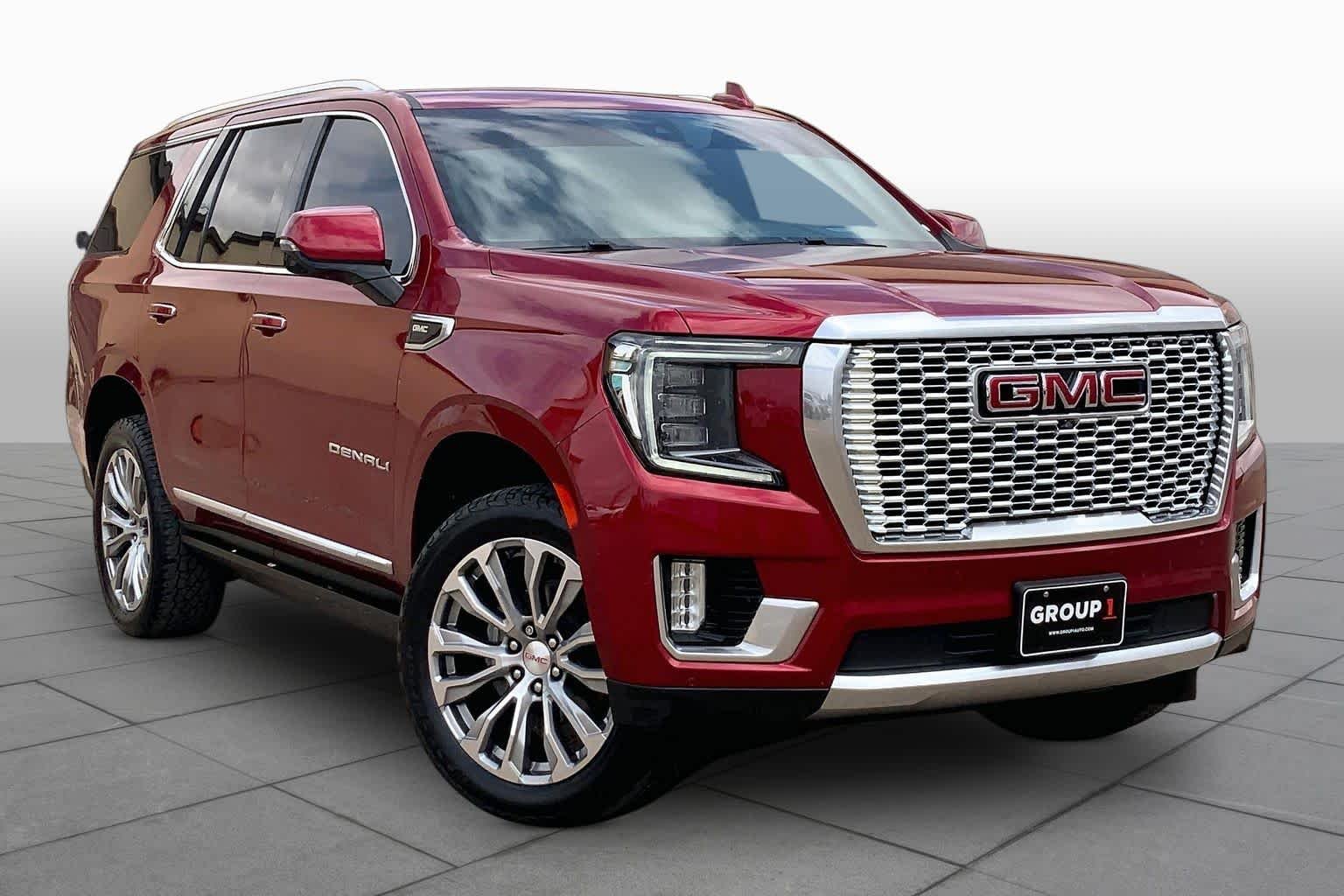 Used 2021 Cayenne Red Tintcoat GMC Denali image 3
