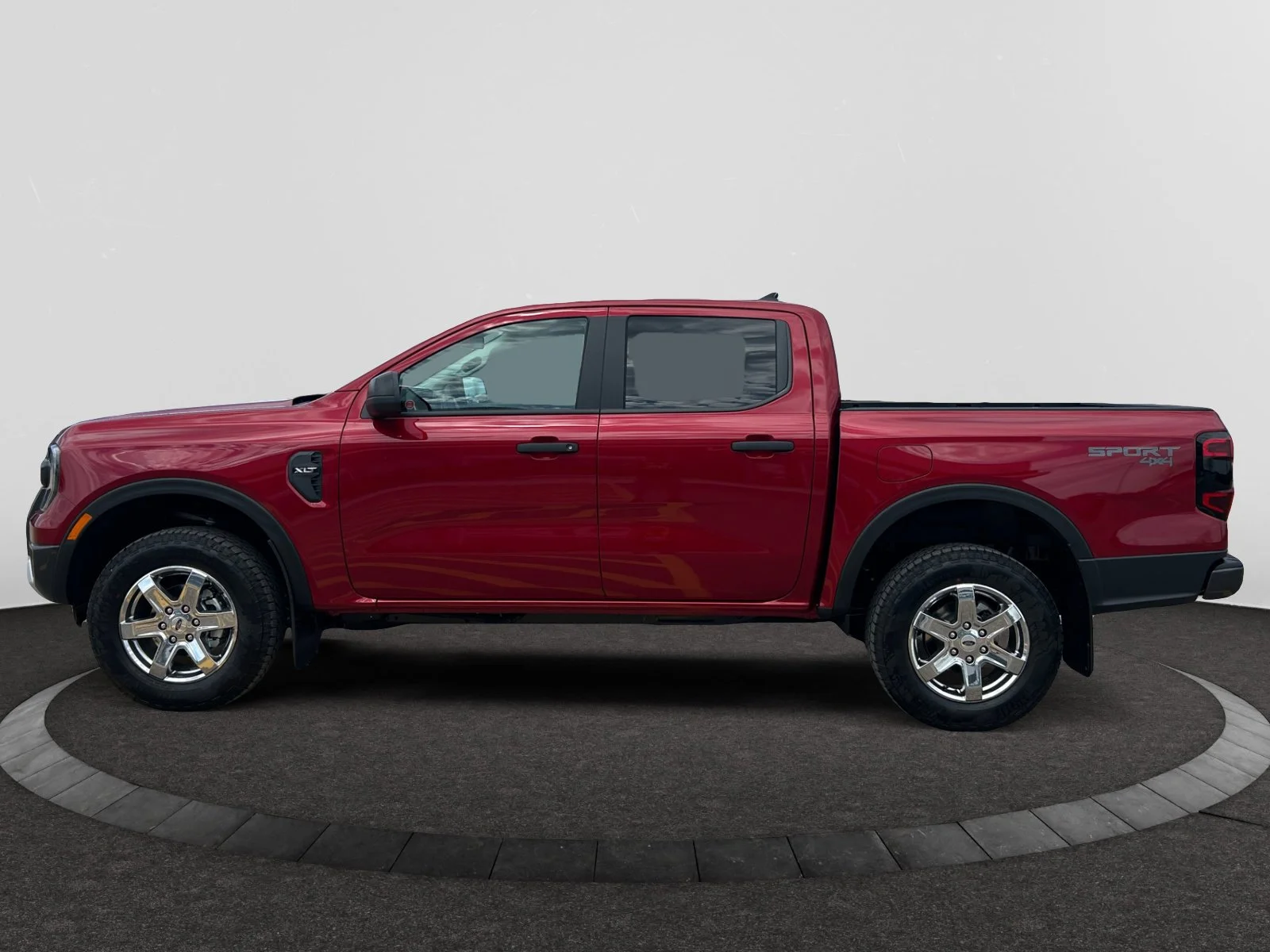 New 2026 Ruby Red Metallic Tinted Clearcoat Ford XLT image 2