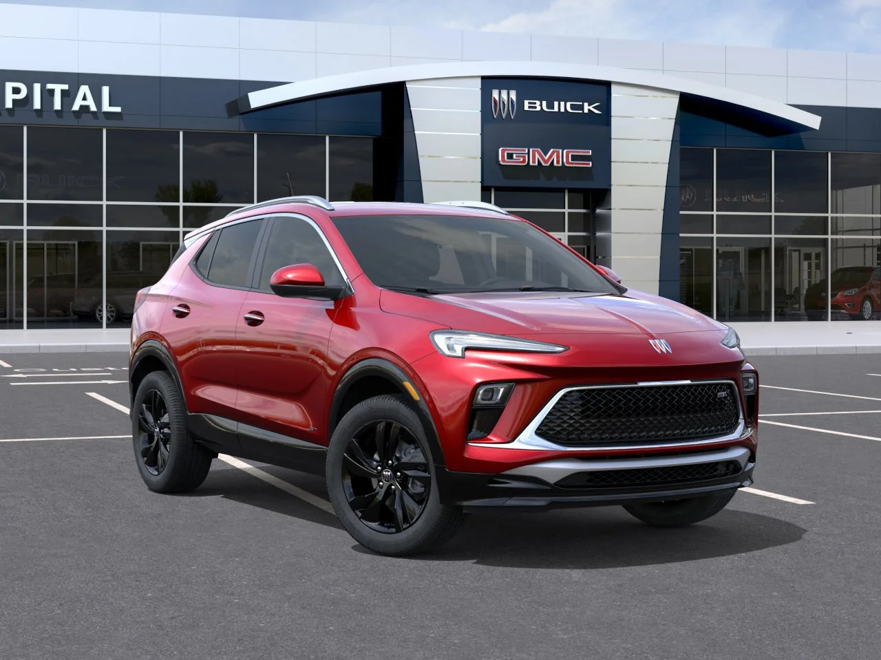 New 2026 Brilliant Red Buick Sport Touring AWD image 7