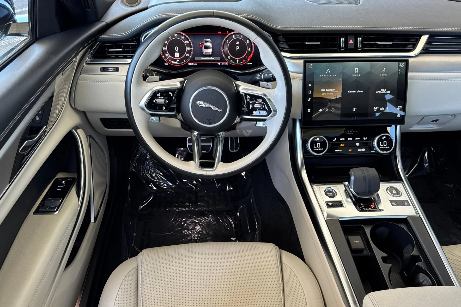 Used 2024 Portofino Blue Jaguar R-Dynamic SE image 16
