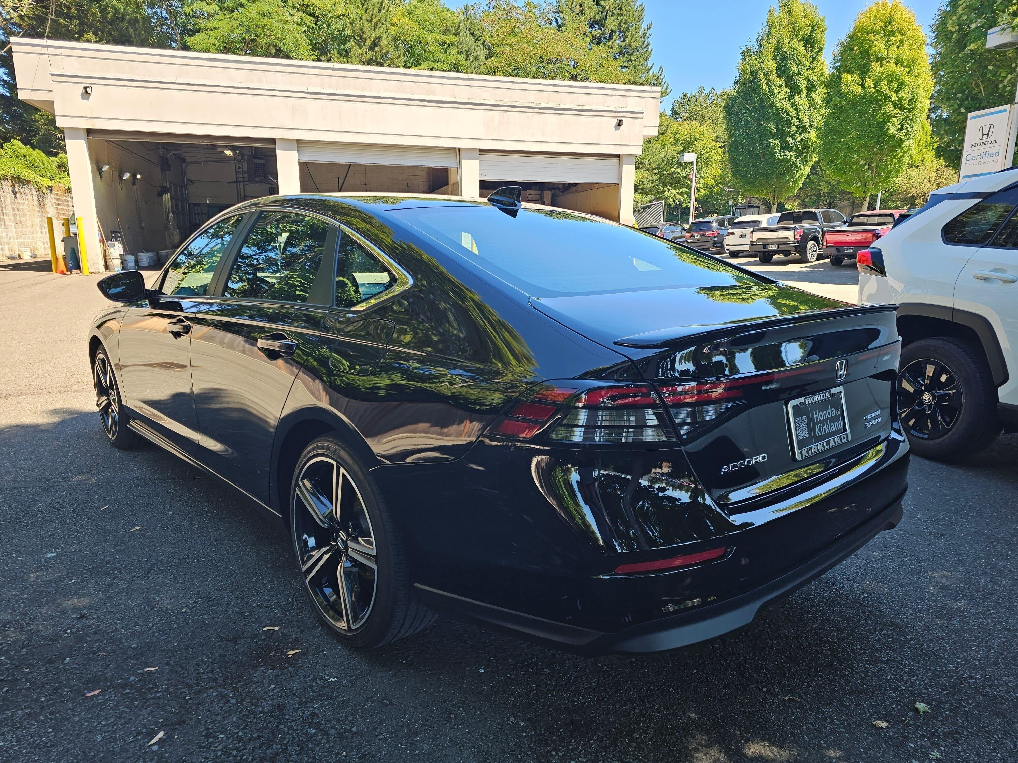 Used 2023 Crystal Black Pearl Honda Sport image 5