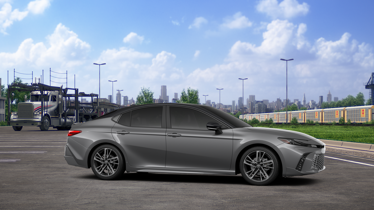 New 2026 Heavy Metal with Midnight Black Metallic roof Toyota XSE image 13