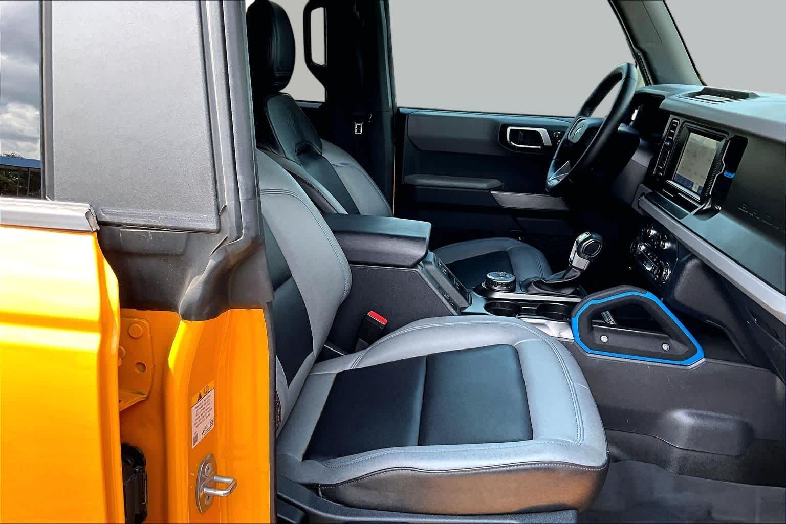 Certified Used 2022 Orange Metallic Ford Black Diamond image 9
