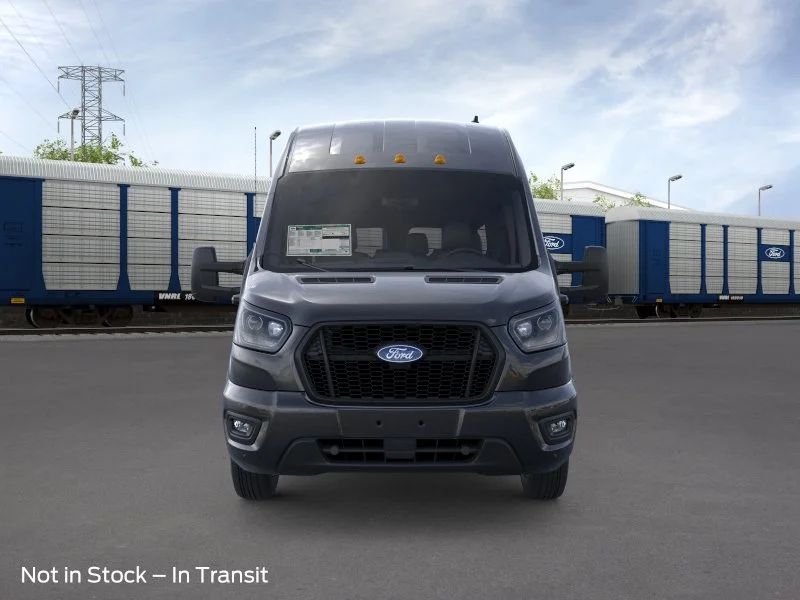New 2026 Agate Black Metallic Ford Passenger Van XL image 6