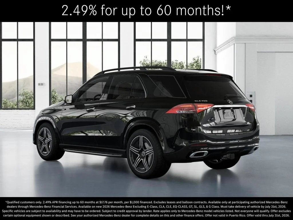 New 2026 Obsidian Black Metallic Mercedes-Benz GLE 450 image 71