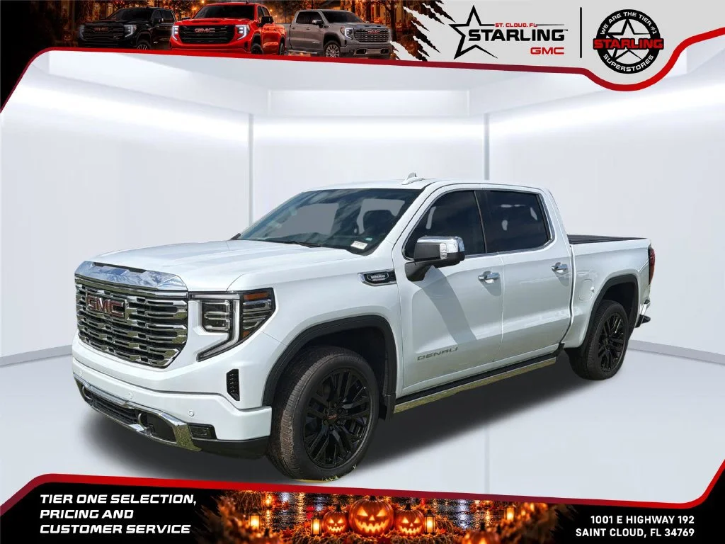 New 2026 Glacier White Tricoat GMC Denali image 1