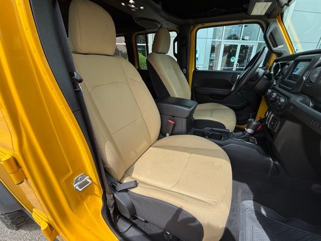 Used 2021 Yellow Jeep Unlimited Willys image 26