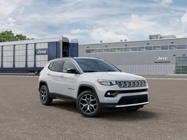 New 2026 Bright White Clear-Coat Exterior Paint Jeep Limited image 6