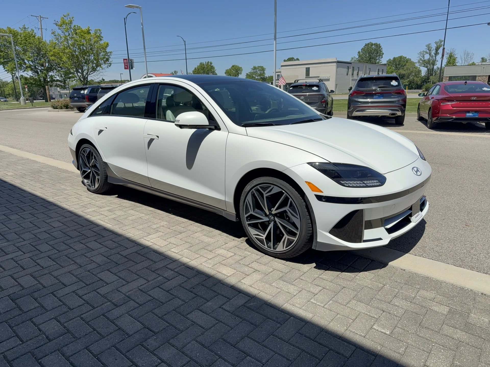 New 2024 Serenity White Pearl Hyundai Limited image 8