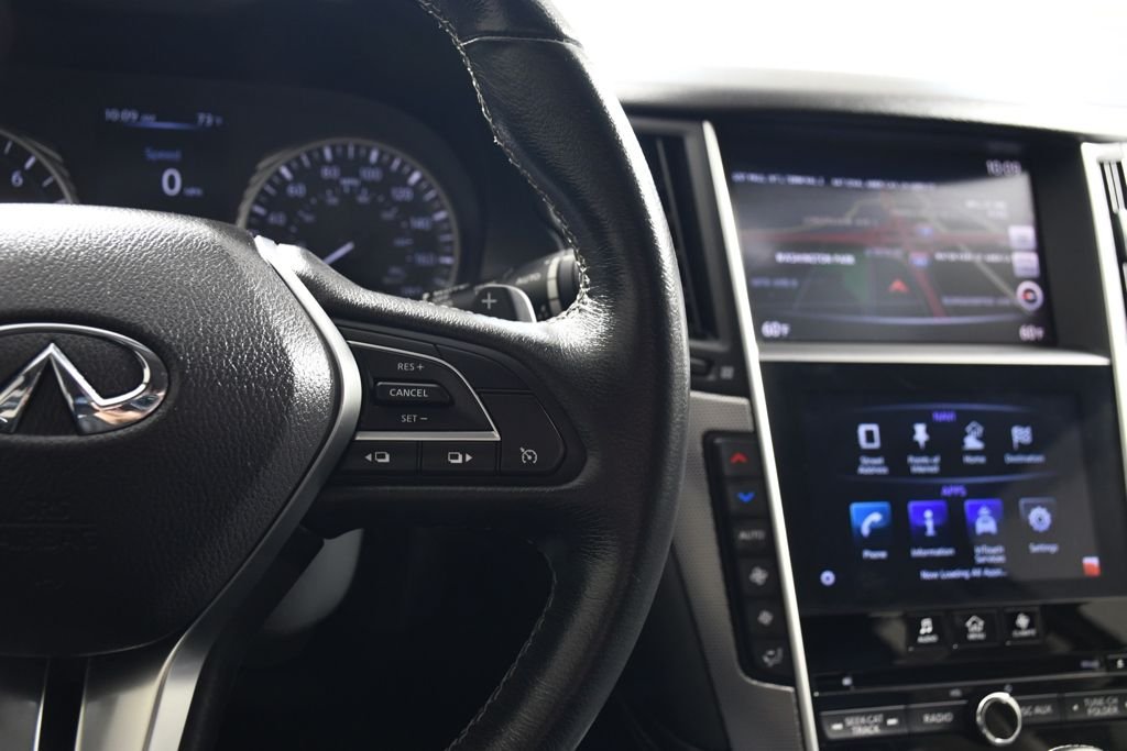 Used 2018 Black Obsidian INFINITI Sport image 29
