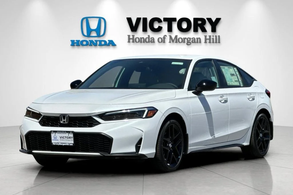 New 2026 Platinum White Pearl Honda Sport image 8