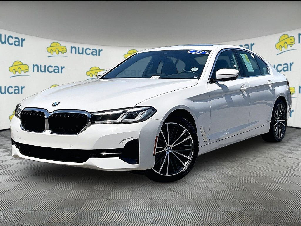 Used 2023 Alpine White BMW 530i xDrive image 3