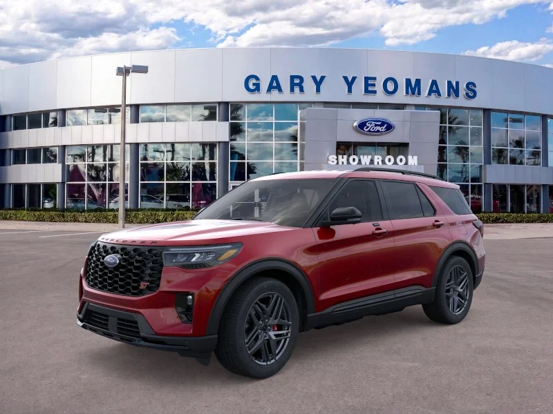 New 2026 Rapid Red Metallic Tinted Clearcoat Ford ST image 1