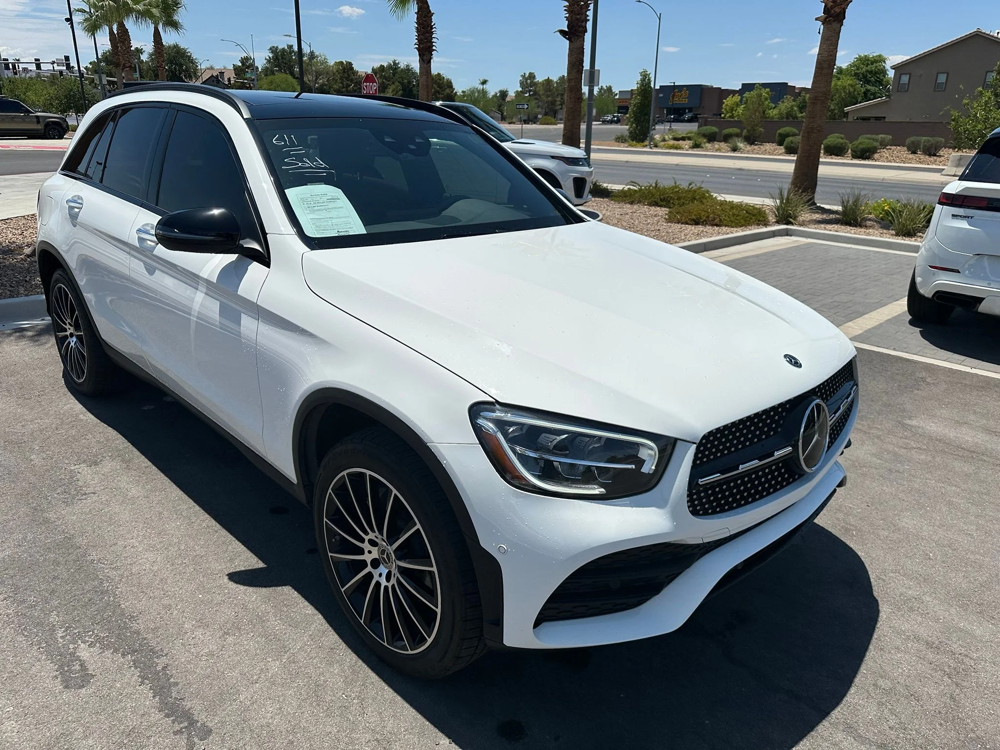 Used 2021 Polar White Mercedes-Benz GLC 300 image 11