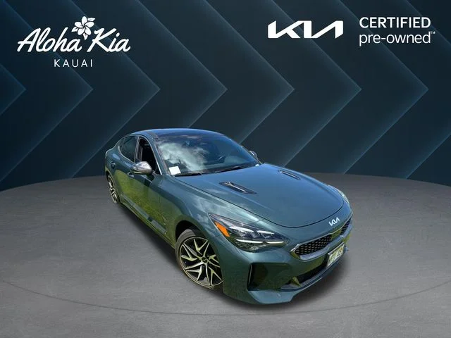 Certified Used 2023 Green Kia GT-Line image 1