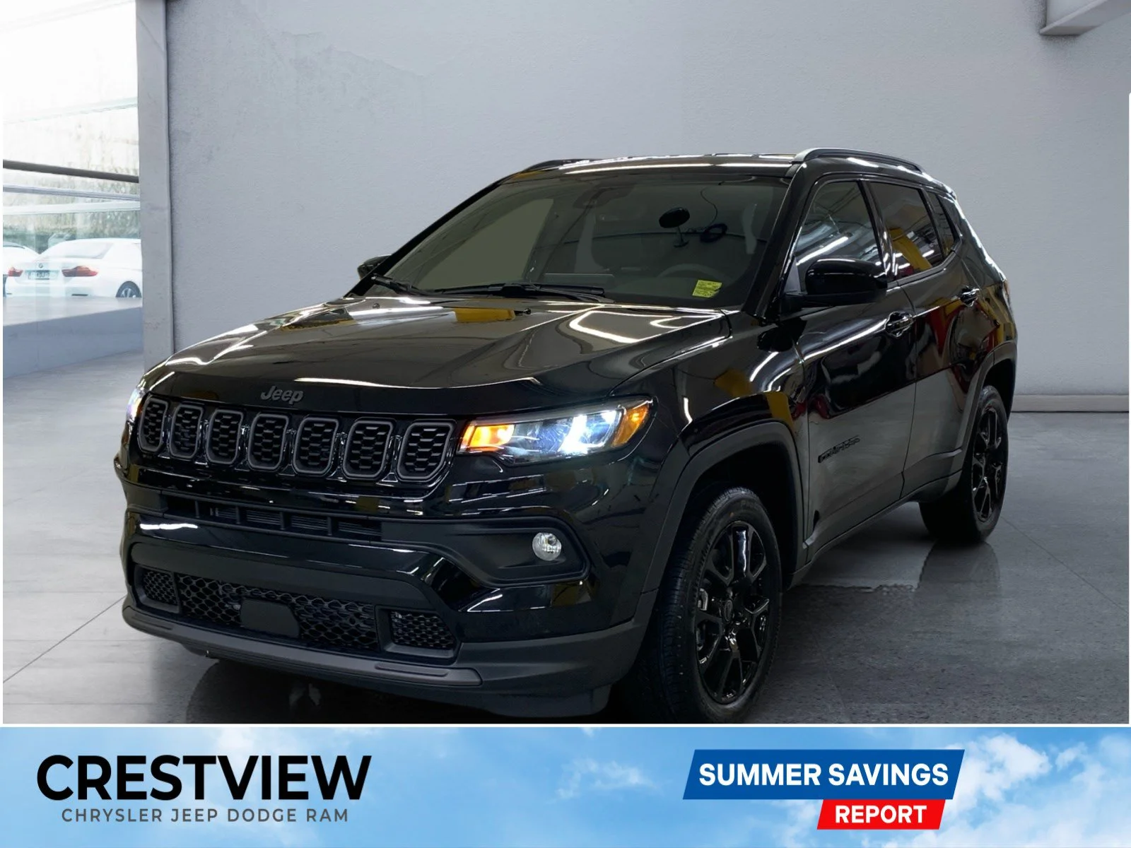 New 2026 Diamond Black Crystal Pearl Jeep North image 1