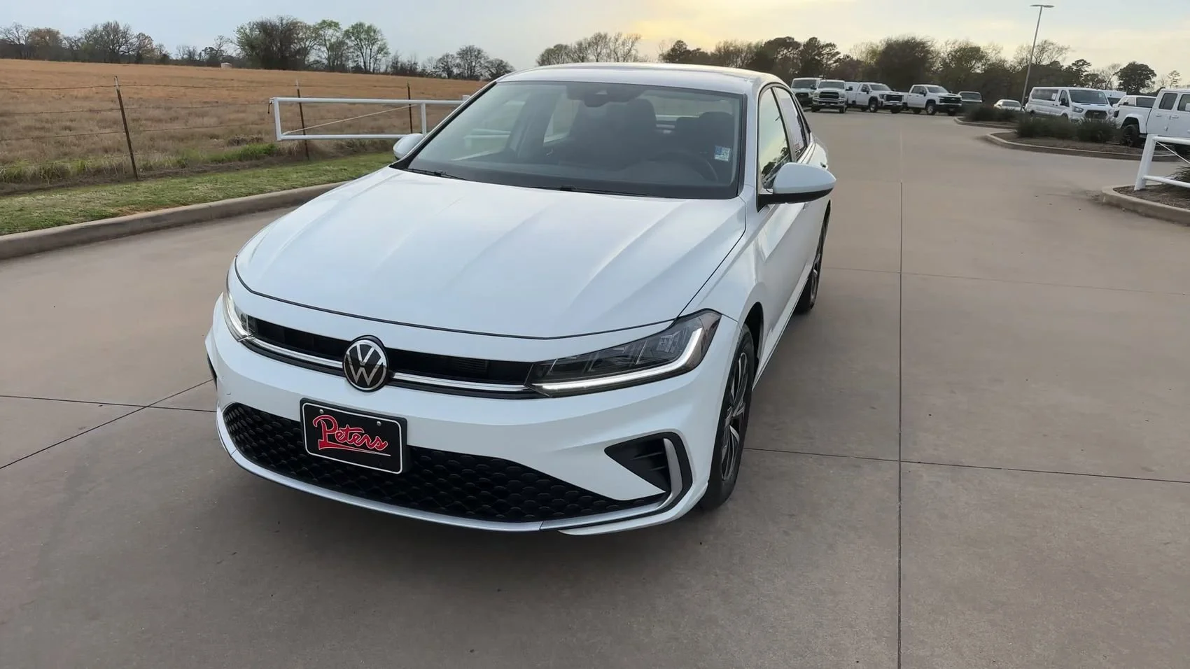 Used 2025 Pure White Volkswagen S image 4