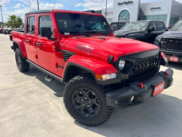 Used 2023 Red Jeep Willys image 1