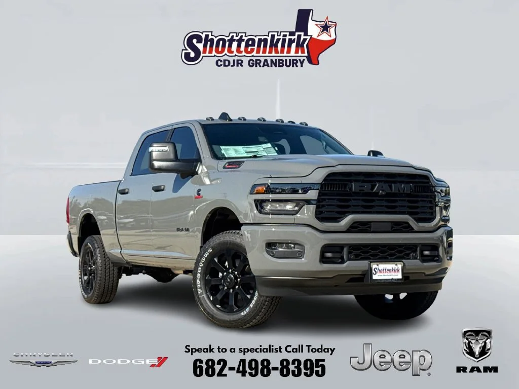 New 2027 Ceramic Gray Clear-Coat Exterior Paint RAM Big Horn image 1
