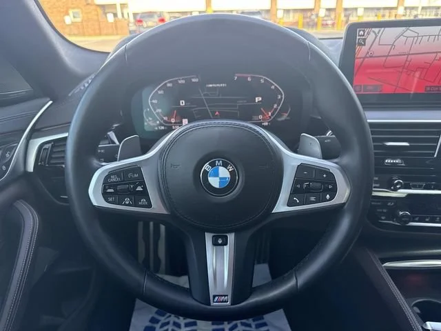 Used 2021 Dark Blue BMW M550i xDrive image 36