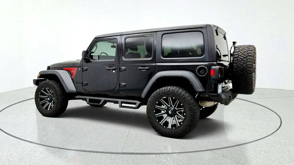 Used 2022 Black Clearcoat Jeep Unlimited Sport S 4x4 w/ Auto, Hard Top & Cold Weather Group image 7