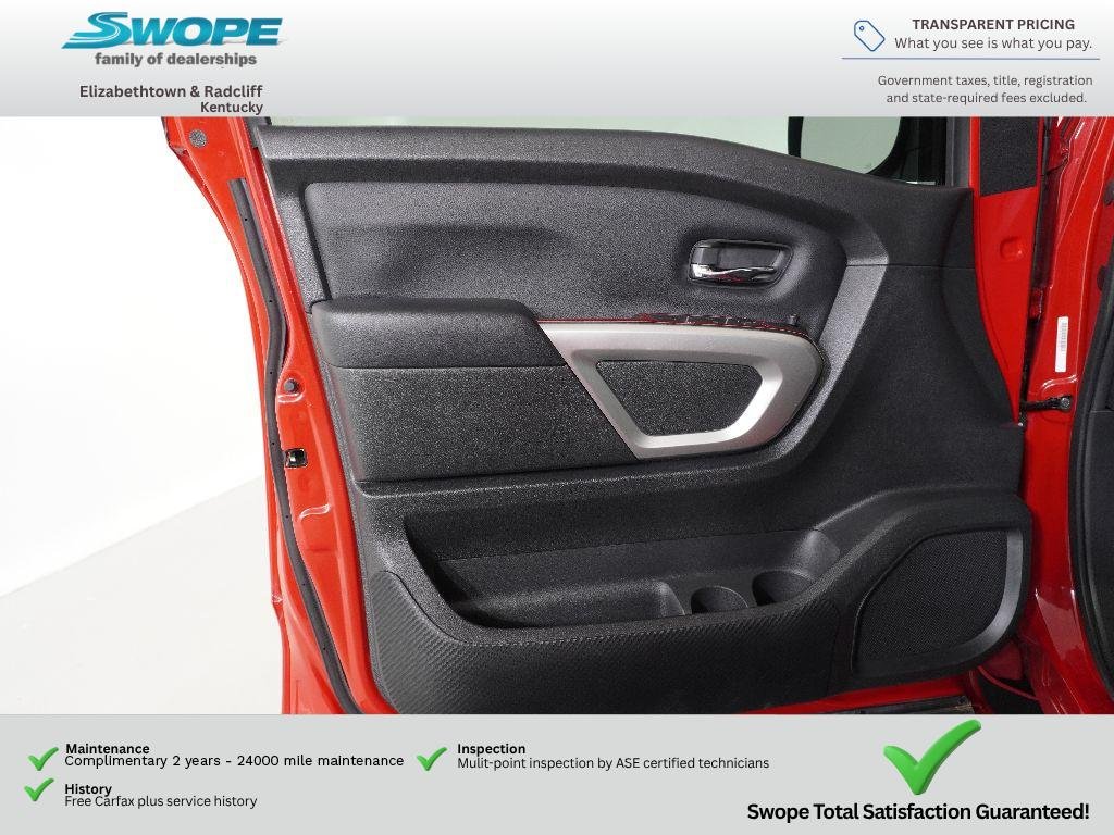 Used 2023 Red Alert Nissan SV image 14