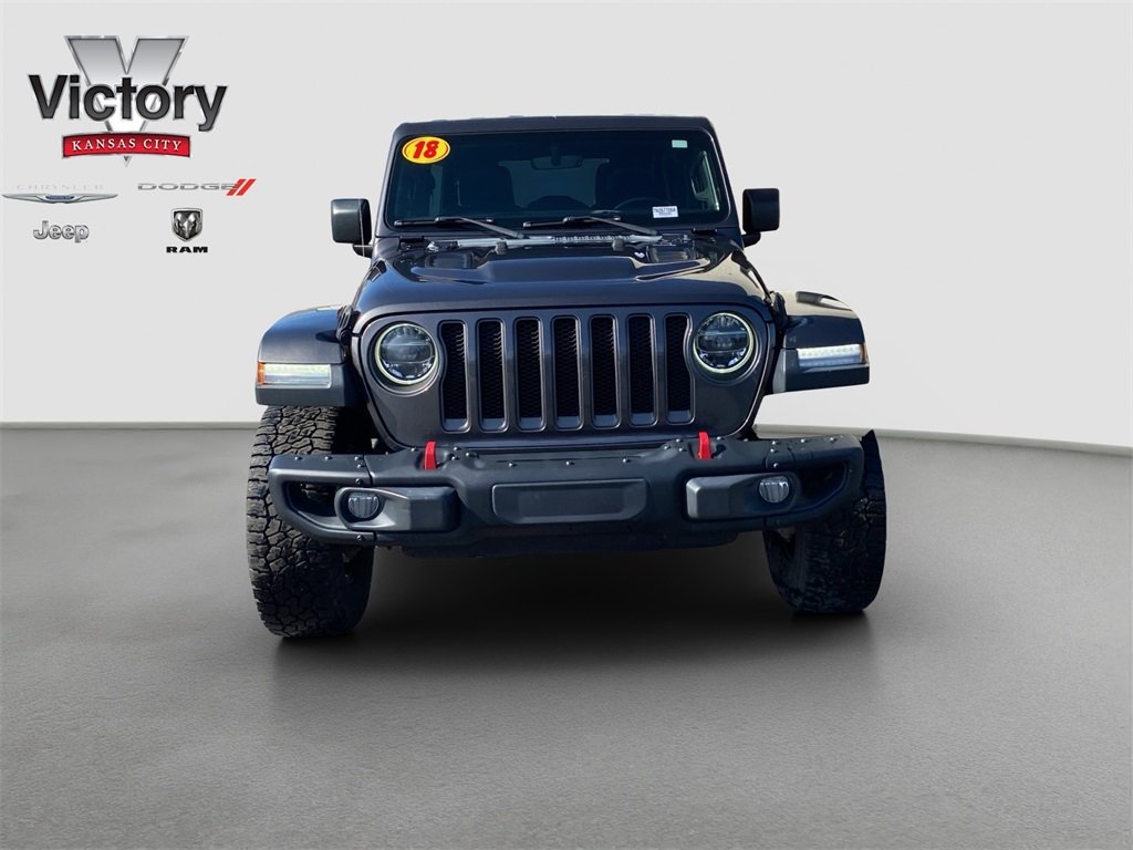 Used 2018 Jeep All-New Wrangler Unlimited Rubicon with VIN 1C4HJXFN0JW331834 for sale in Kansas City
