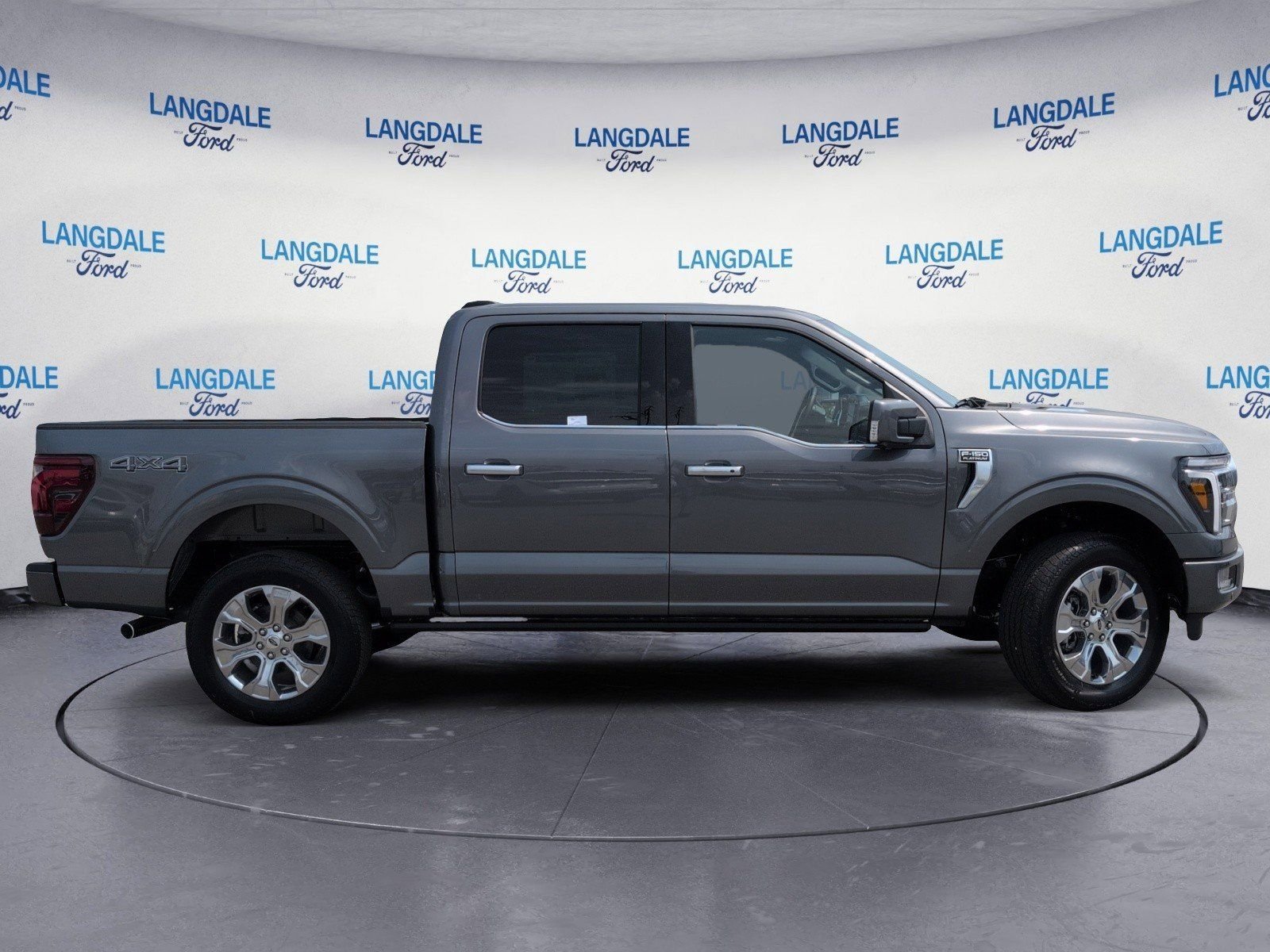 New 2026 Carbonized Gray Metallic Ford Platinum image 3