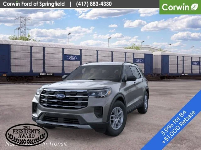 New 2026 Carbonized Gray Metallic Ford Active image 2