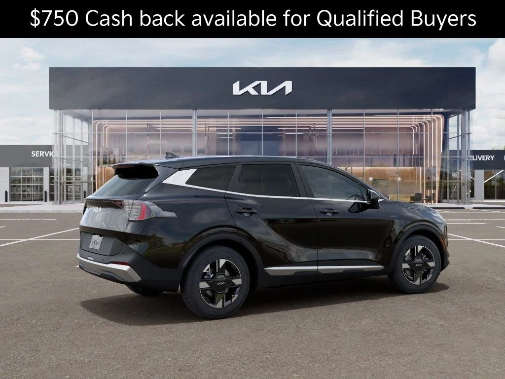 New 2026 Ebony Black Kia LX image 6