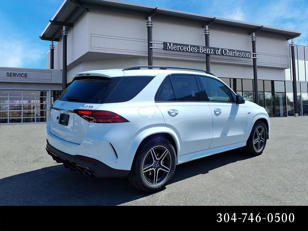 Used 2025 MANUFAKTUR Moonlight White Metallic Mercedes-Benz AMG® GLE 53 image 3