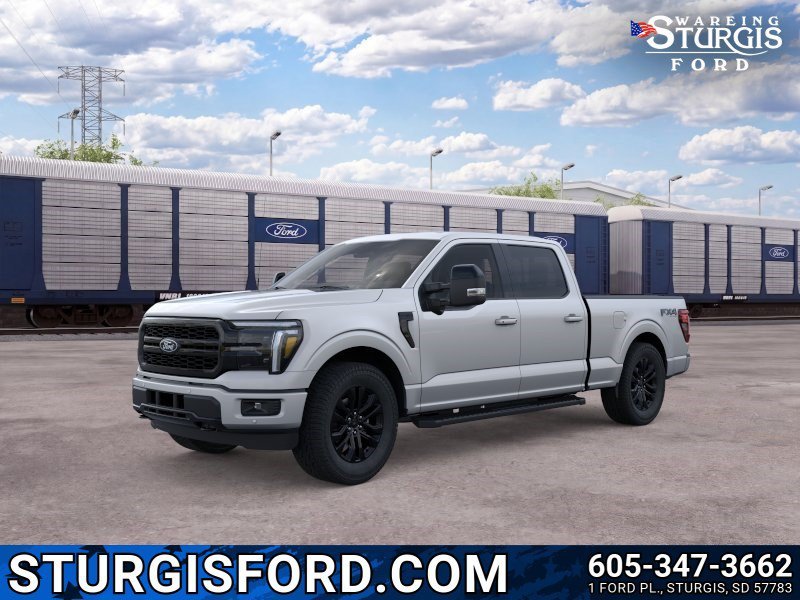 New 2026 Iconic Silver Metallic Ford LARIAT image 1