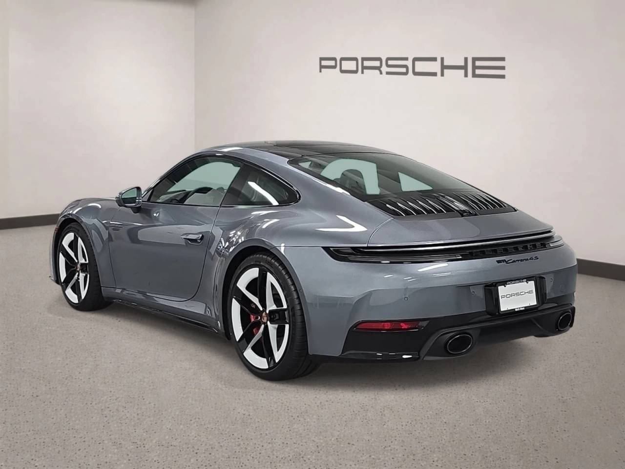 New 2026 Vanadium Grey Metallic Porsche Carrera 4S image 3