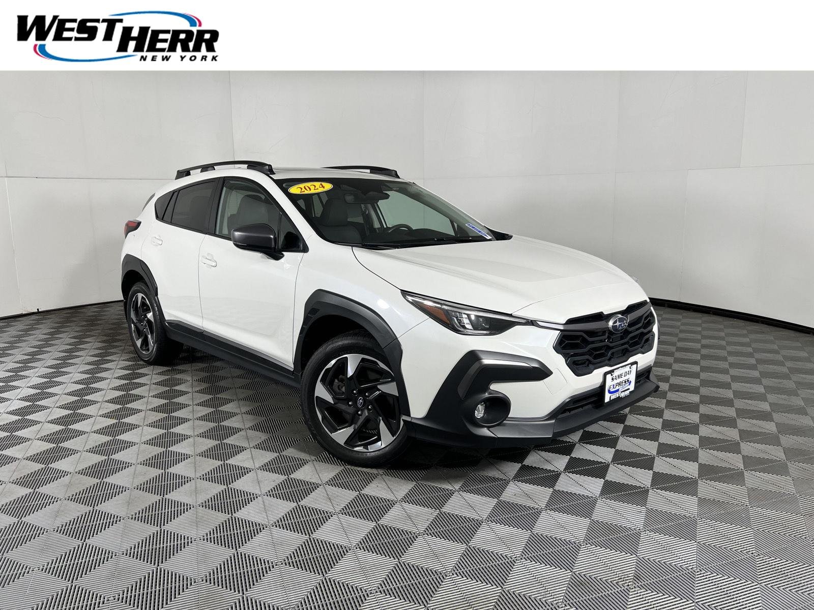 Used 2024 Crystal White Pearl Subaru Limited image 1