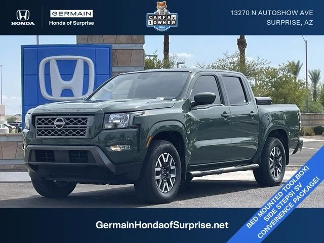 Used 2022 Tactical Green Metallic Nissan SV image 1