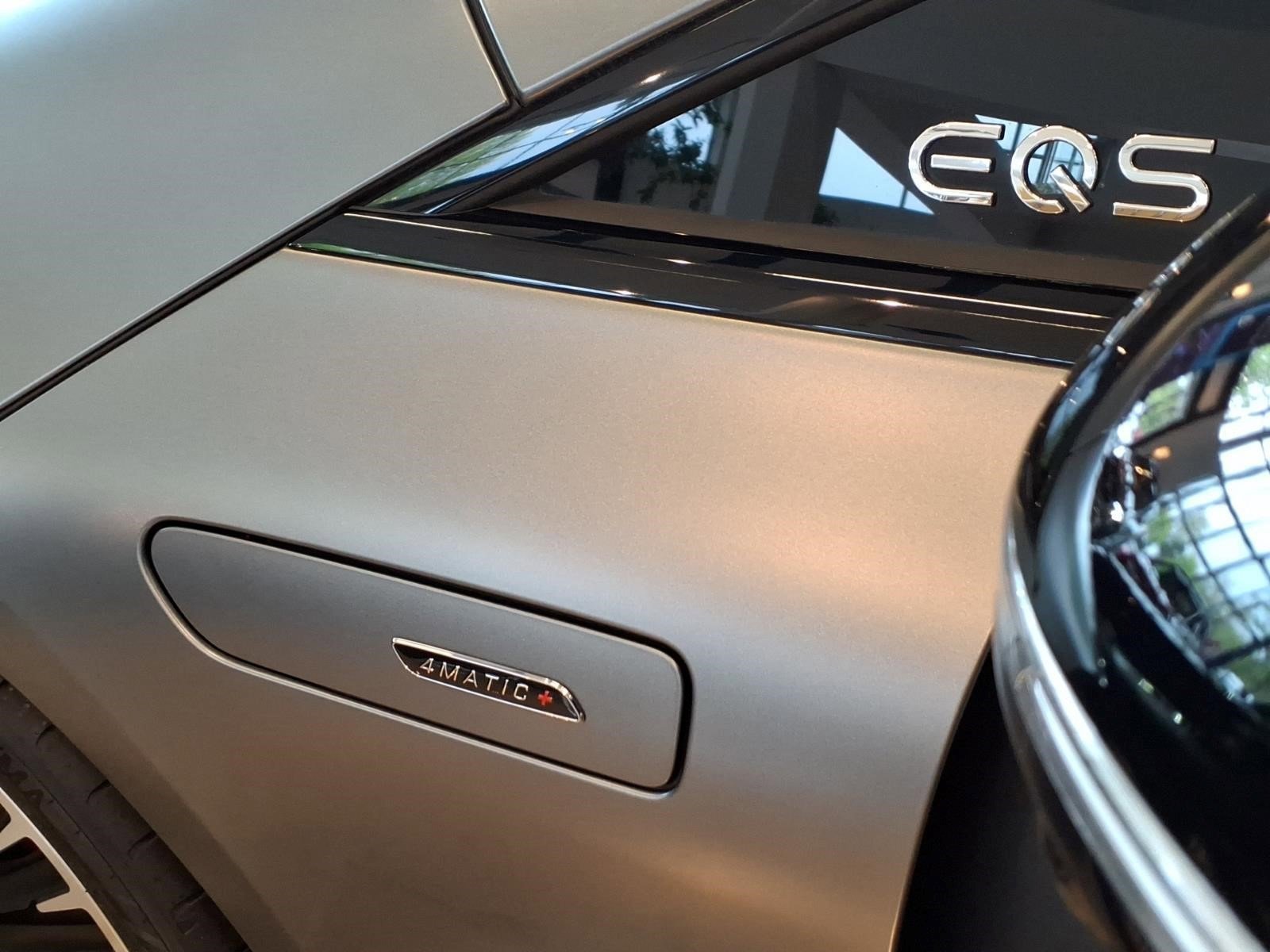 Certified Used 2024 MANUFAKTUR Selenite Grey Magno Mercedes-Benz AMG® EQS 4MATIC+ Sedan image 7