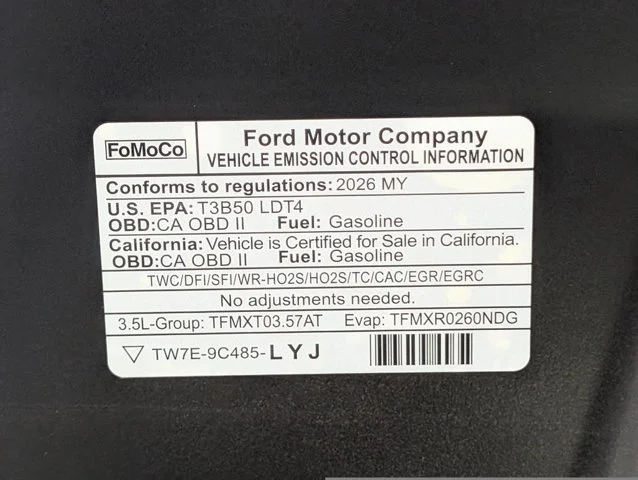 New 2026 Antimatter Blue Metallic Ford King Ranch® image 68