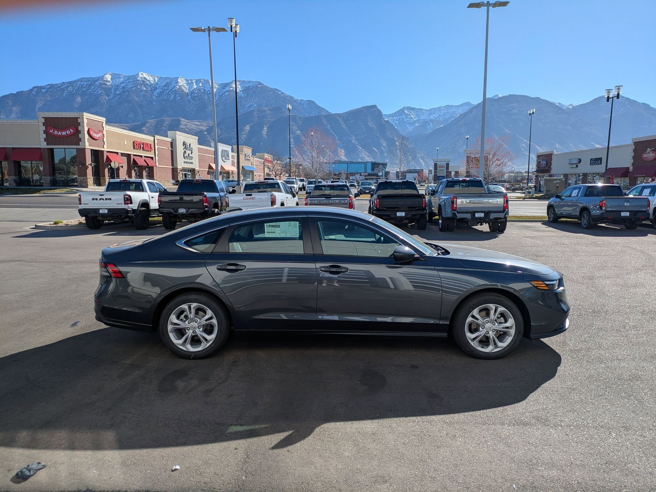 New 2026 Meteorite Gray Metallic Honda LX image 2