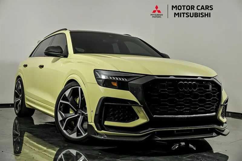 Used 2020 Glacier White Metallic Audi 4.0T quattro image 1