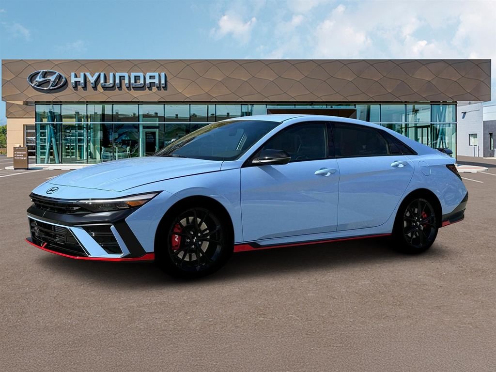 New 2025 Blue Hyundai Base image 2