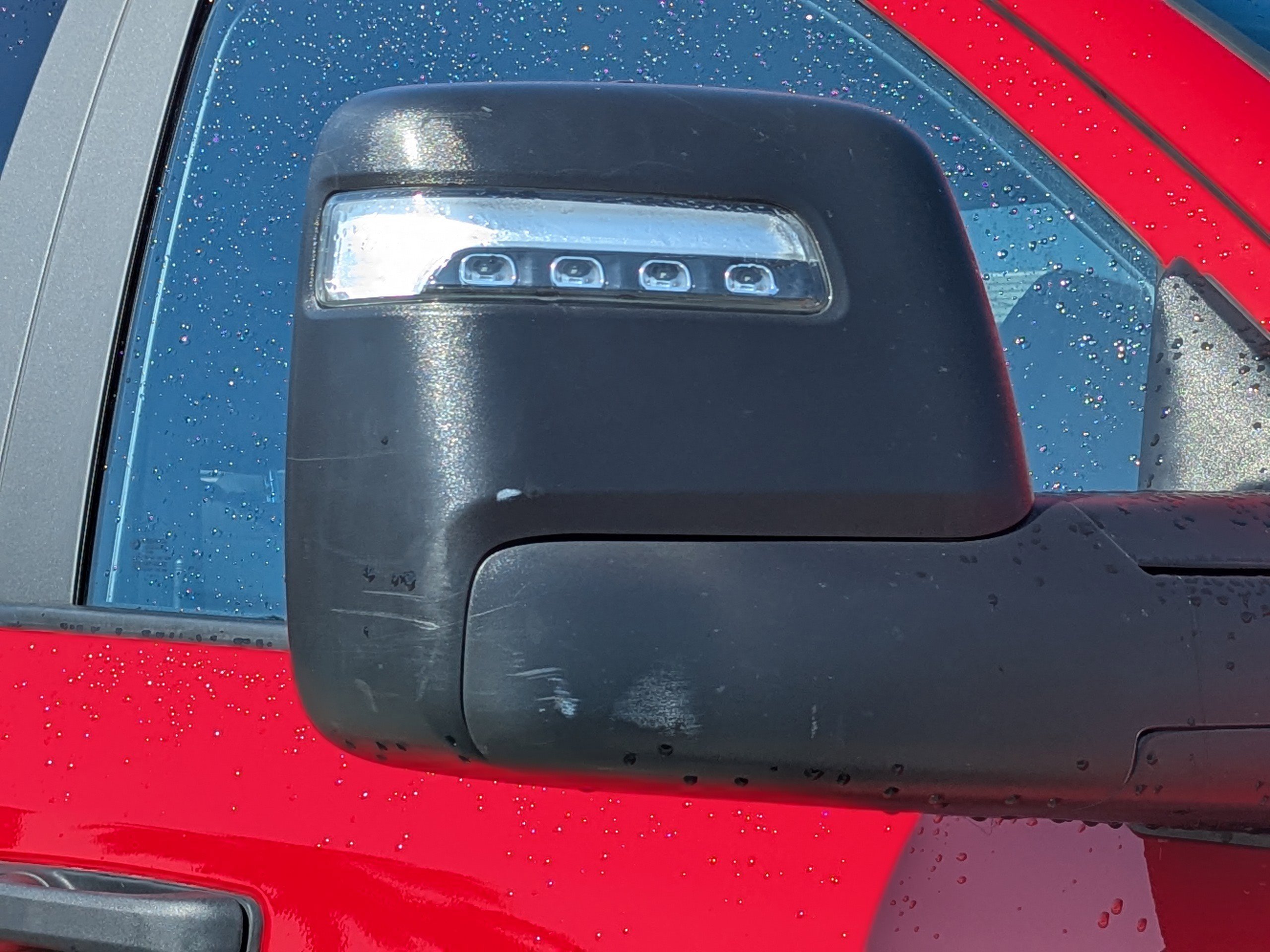Used 2024 Flame Red Clearcoat Ram Big Horn image 13