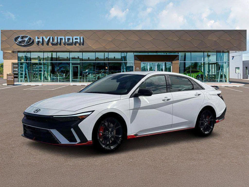 New 2026 White Hyundai Base image 2