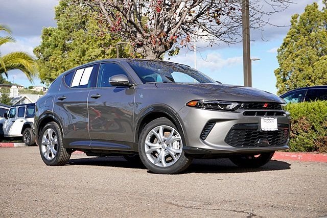 Used 2024 Gray Dodge R/T Plus image 1