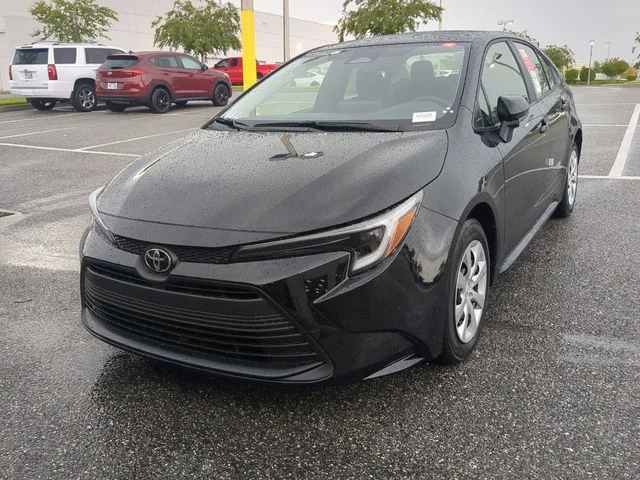 New 2026 Midnight Black Metallic Toyota Hybrid LE image 8