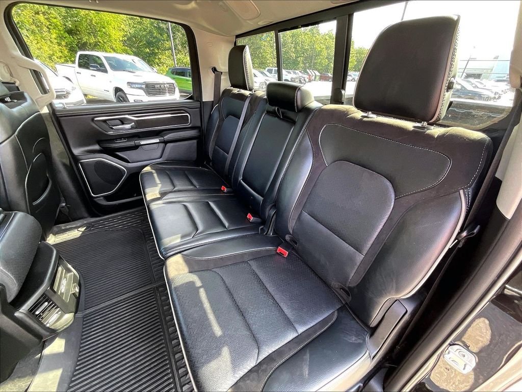 Used 2022 Diamond Black Crystal Pearlcoat Ram Laramie image 14