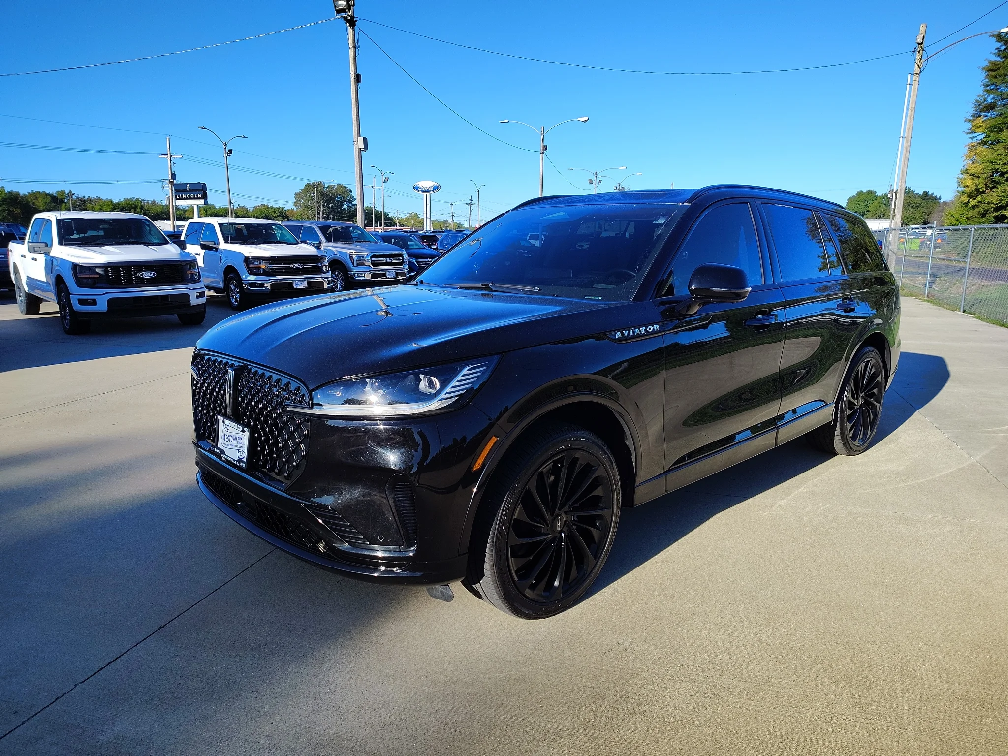 Used 2025 Infinite Black Metallic Lincoln Reserve image 7