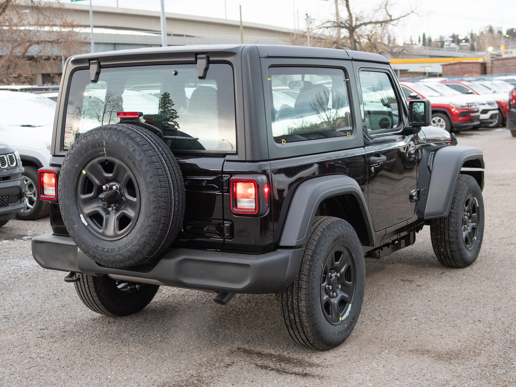 New 2026 Black Jeep Sport* 2 Door 4x4, Turbo image 6