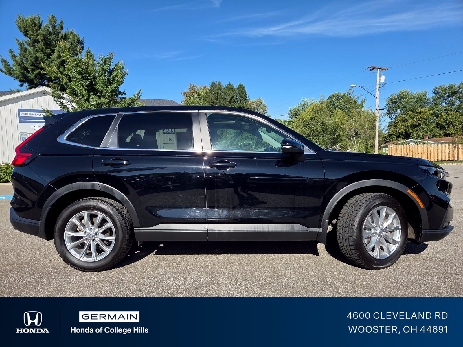 Used 2024 Crystal Black Pearl Honda 1.5T AWD EX image 52