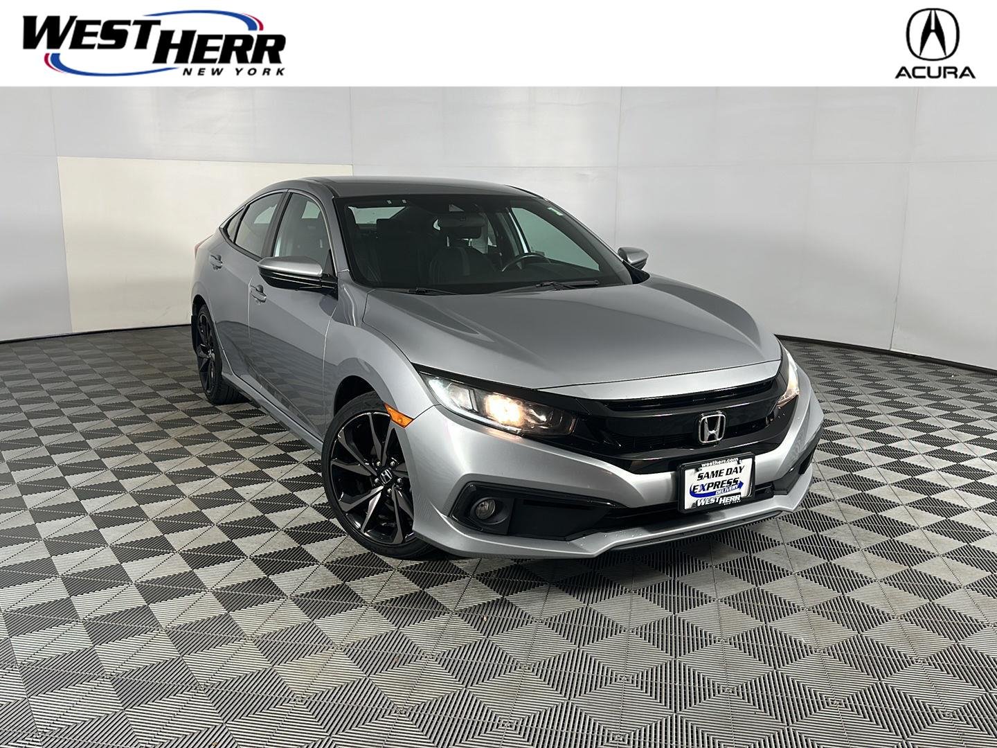 Used 2019 Lunar Silver Metallic Honda Sport image 1