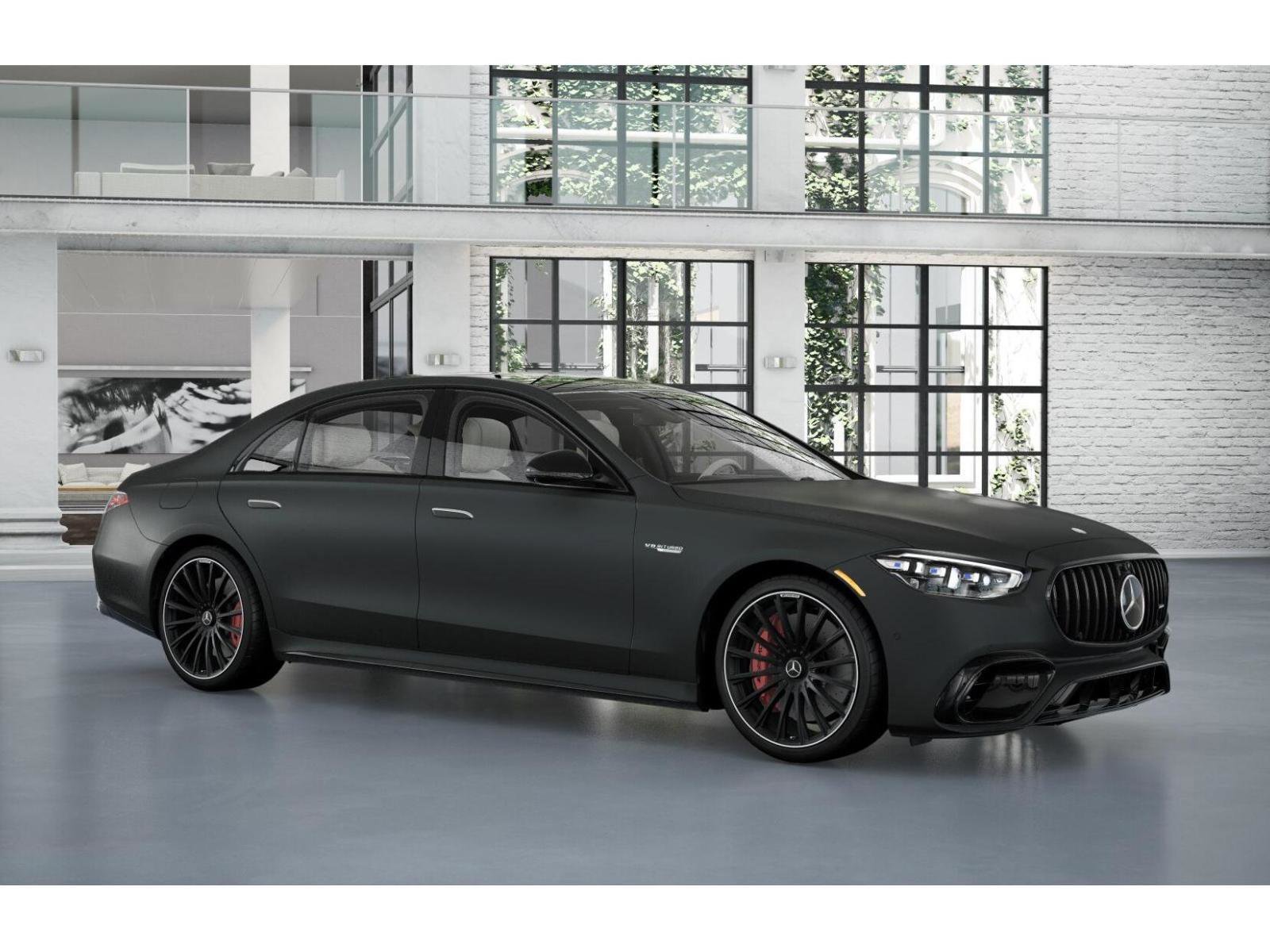 New 2026 MANUFAKTUR Graphite Grey Magno Mercedes-Benz S 63 E AMG® image 12